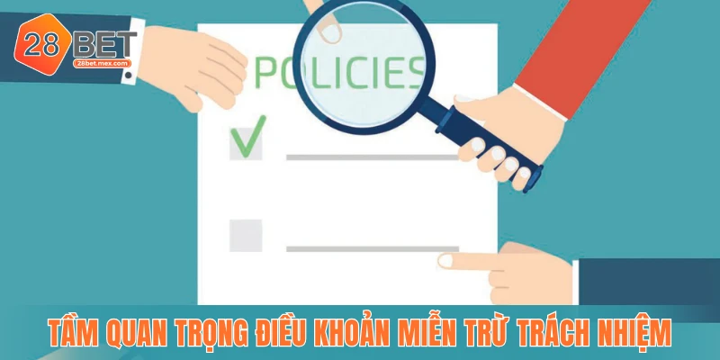 Tầm quan trọng của điều khoản miễn trừ trách nhiệm đối với thành viên